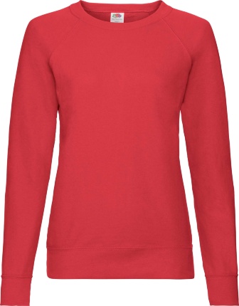 Світшот Fruit of the Loom Lightweight Raglan Sweat Ladies