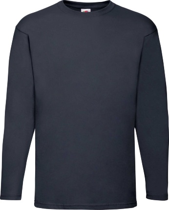 Футболка з довгим рукавом Fruit of the Loom Valueweight Long Sleeve