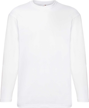 Футболка з довгим рукавом Fruit of the Loom Valueweight Long Sleeve