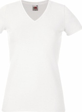 Футболка Fruit of the Loomt V-Neck Ladies