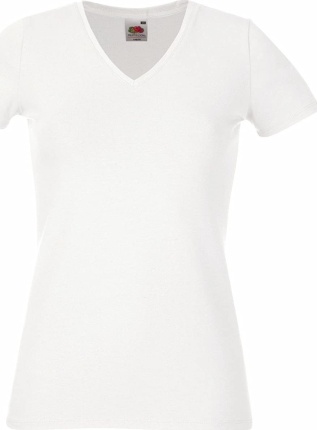 Футболка Fruit of the Loomt V-Neck Ladies