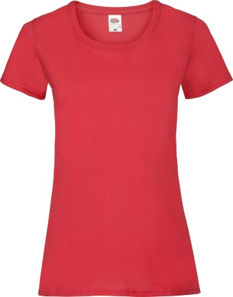 Футболка Fruit of the Loom Valueweight Ladies