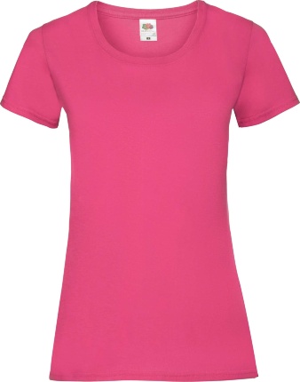 Футболка Fruit of the Loom Valueweight Ladies